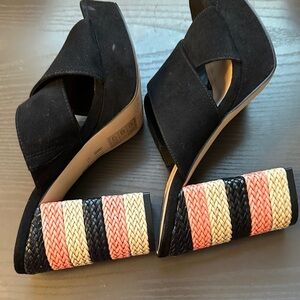 Mix No. 6 Women's Black Slide Sandals